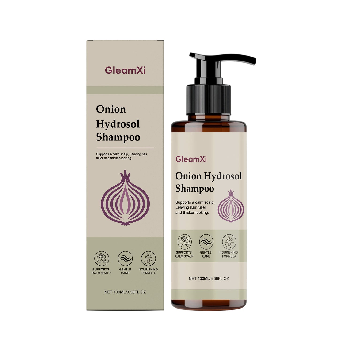 Shampooing à l'Oignon | Anti-Chute & Volume Quotidien