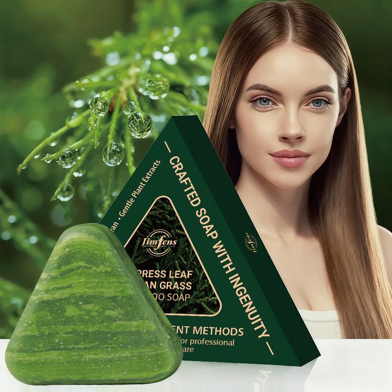 Shampooing Solide Platycladi 120G – Anti - Chute & Purifiant | Platycladi Shampoo Bar - Beshariel Beauty