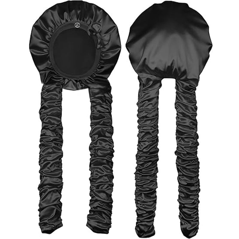 Satin Heatless Curly Nightcap - Beshariel Beauty