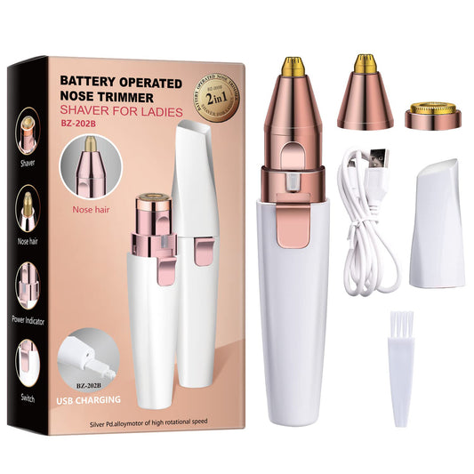 Rasoir 2 en 1 rechargeable pour femme – Visage et corps - Beshariel Beauty