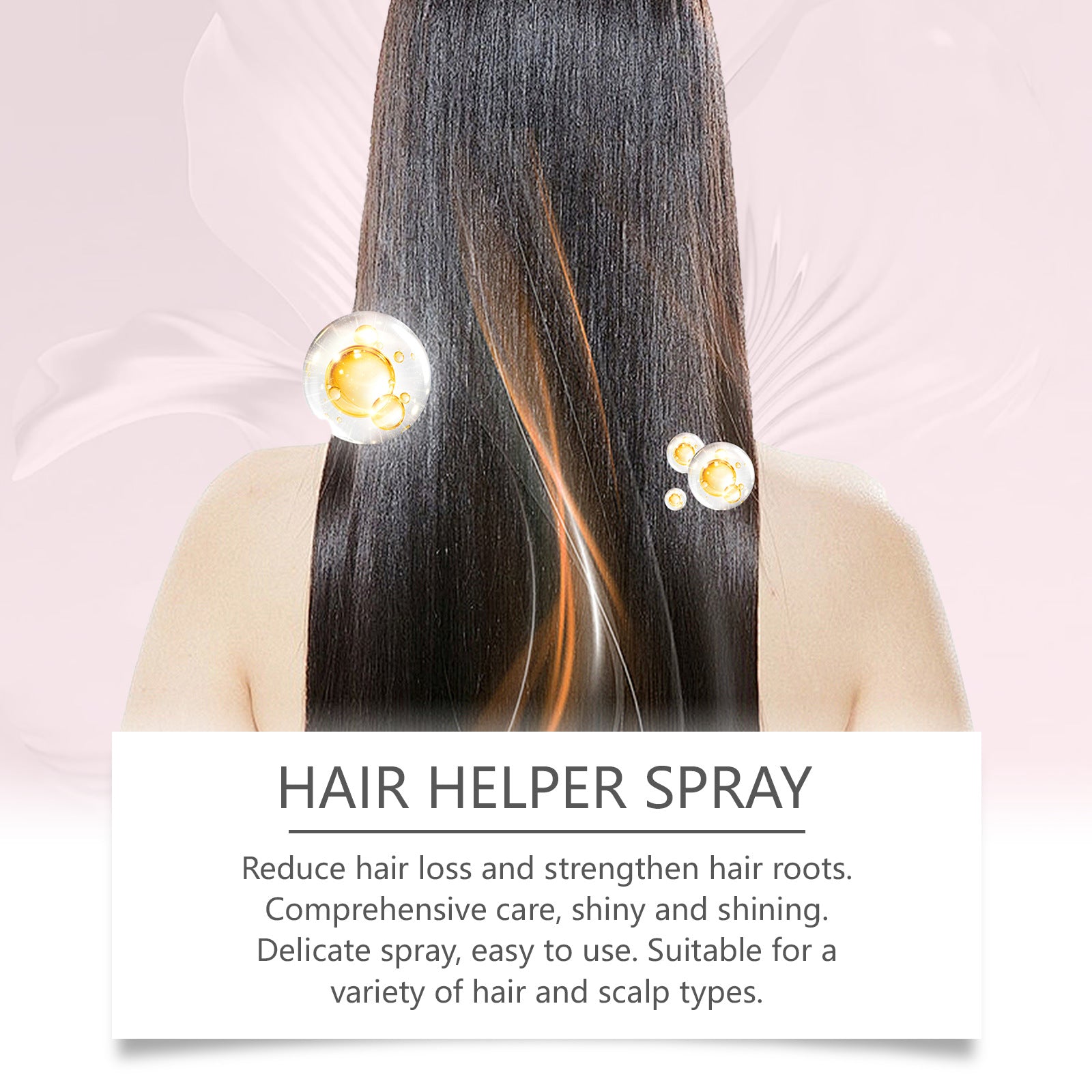 Spray Soin Adoucissant Cheveux 50ml | Softening Hair Care Spray - Beshariel Beauty