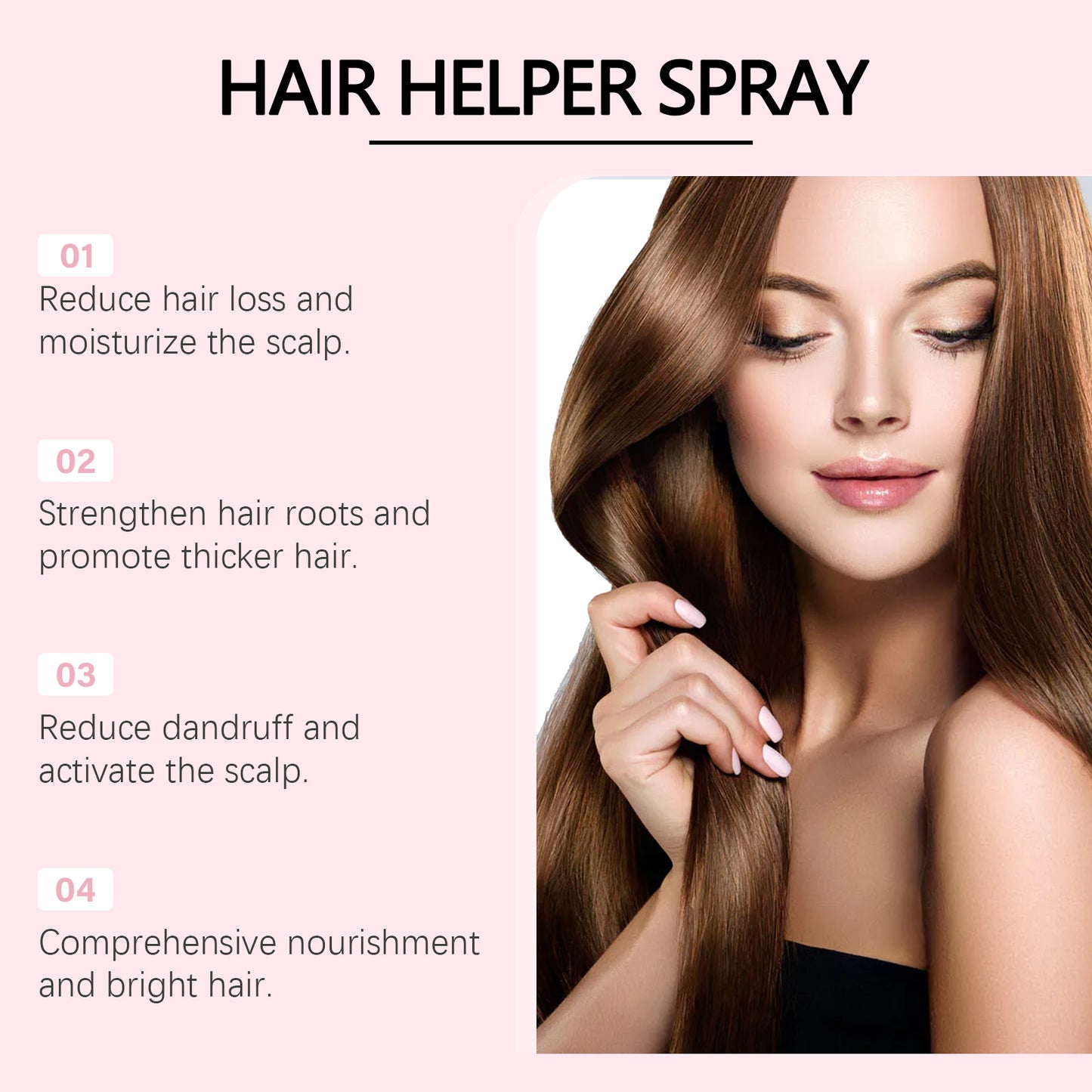 Spray Soin Adoucissant Cheveux 50ml | Softening Hair Care Spray - Beshariel Beauty
