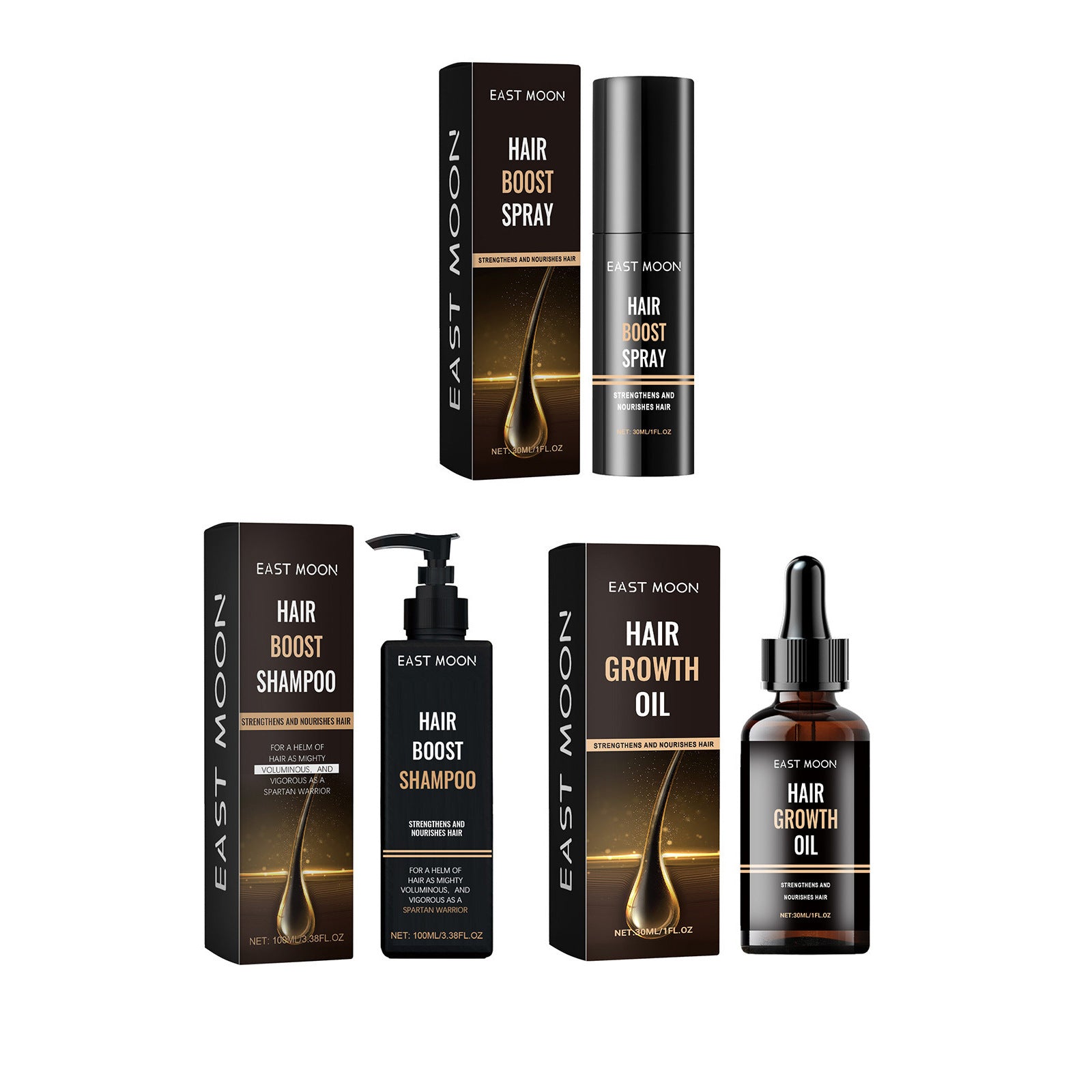 Gamme Polygonum Multiflorum – Soin Capillaire Anti - Chute & Noircissant | He Shou Wu Hair Care - Beshariel Beauty